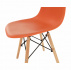 Židle, oranžová/buk, činka 3 NEW