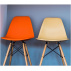 Židle, oranžová/buk, činka 3 NEW