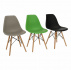 Židle, zelená / buk, CINKLA 3 NEW
