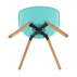 Židle, mentolová / buk, Semer NEW