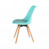 Židle, mentolová / buk, Semer NEW
