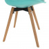 Židle, mentolová / buk, Semer NEW
