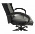Kancelářské křeslo, ekokůže černá / šedá, LESTER NEW
