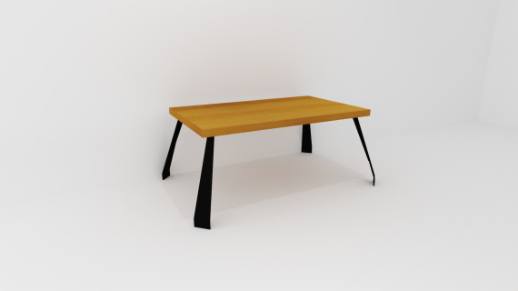 Konferenční stolek STRONG - olše