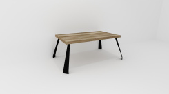 Konferenční stolek STRONG - dub kansas