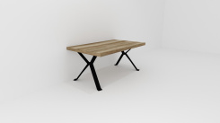 Konferenční stolek WOOD - dub kansas