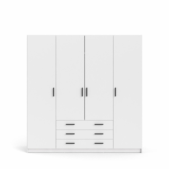 Šatní skříň Spike 086 bílá