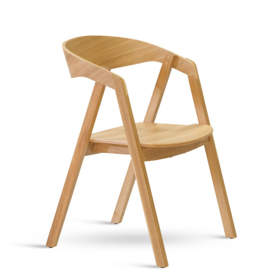 Křesílko GURU buk odstín dub