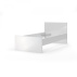 Postel Simplicity 211 90x190 cm bílý lesk
