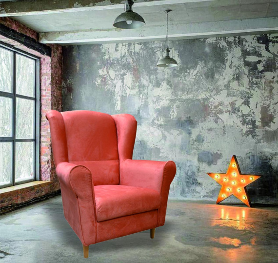 Relaxační křeslo ušák André lososové