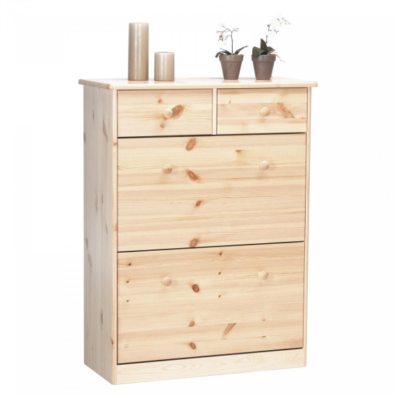 Botník z masivu Mody 2KL2S přírodní lak