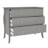 Komoda Baroneta 3S šedá