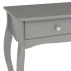 Toaletní stolek Baroneta šedá