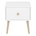 Noční stolek Geti bílý mat