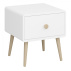 Noční stolek Geti bílý mat