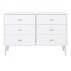 Komoda Miva 6S bílý mat