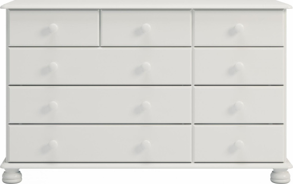 Komoda Rinat 3+2+4S bílá