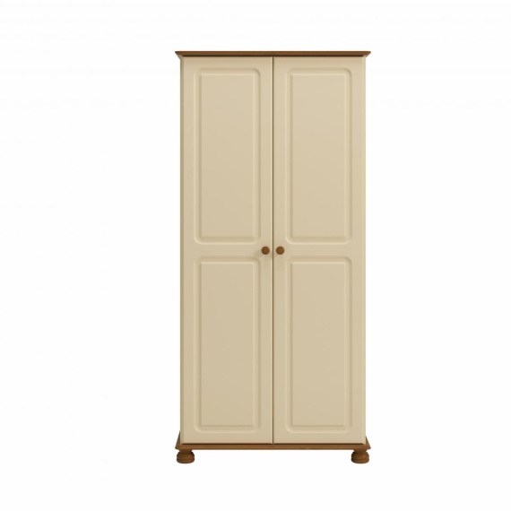 Šatní skříň Rinat 2D hnědá/cream