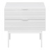 Noční stolek Sean bílá/masiv bílá