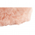Taburet, umělá kožešina korálová, AZENE