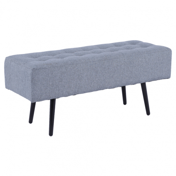 Taburet, šedá / černá, LASTER