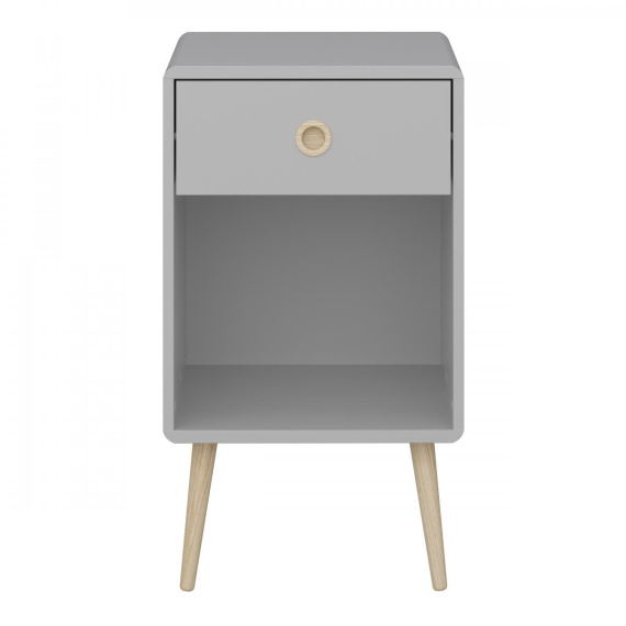 Noční stolek Soter 1S šedá
