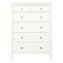 Komoda Tuan 2+4S bílá