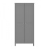 Šatní skříň Tuan 2D šedá