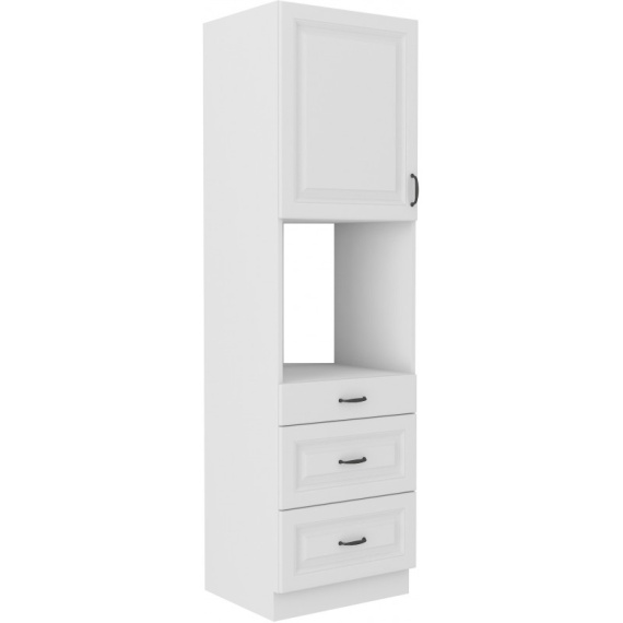 Kuchyňská skříň Stipe na vestavenou troubu 60 DPS 210 3S 1F bílá