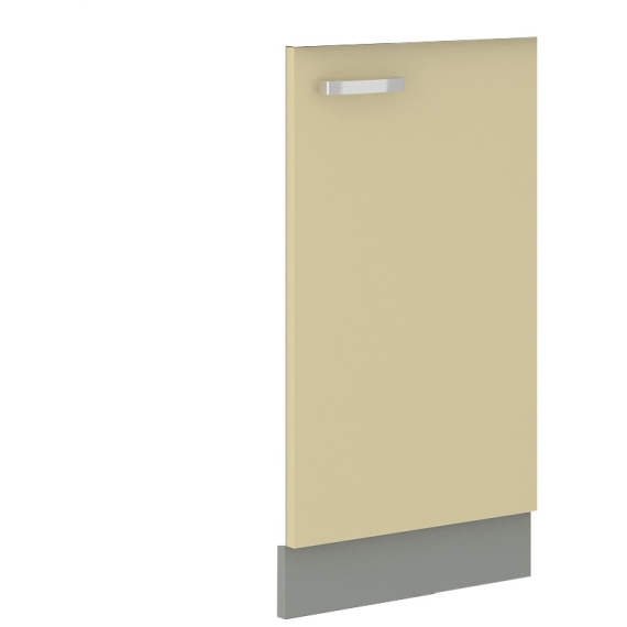 Kuchyňská dvířka Karpo ZM 713x446 krémový lesk/šedá