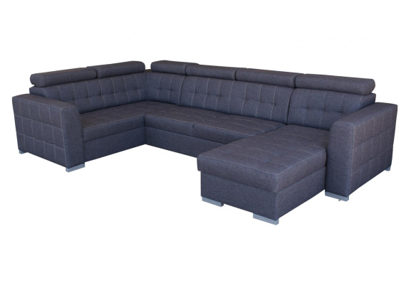 Sedací souprava Zara U pravá červená