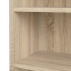 Knihovna Office 80400/155 dub sonoma/bílá