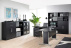 Skříňka Office 80400/158 černá