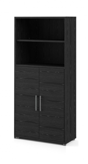 Knihovna Office 80400/155 černá