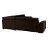 620/5000Sedací souprava, látka čokoládová, pravá, SEGORIA LUX