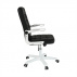 Kancelářské křeslo, bílá / černá, Zargo
