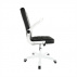 Kancelářské křeslo, bílá / černá, Zargo