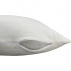 Polštář, sametová látka bílá, 45x45, ALITA TYP 13