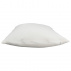 Polštář, sametová látka bílá, 45x45, ALITA TYP 13