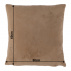 Polštář, sametová látka světlehnědá, 60x60, Olaja TYP 4