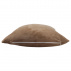 Polštář, sametová látka světlehnědá, 60x60, Olaja TYP 4