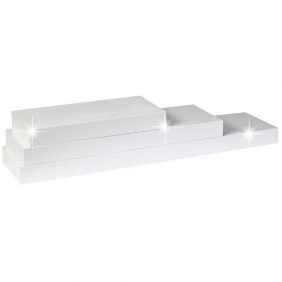 Police, bílý lesk, 60x25, GANA