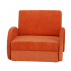 Rozkládací křeslo, oranžová, MILI 1
