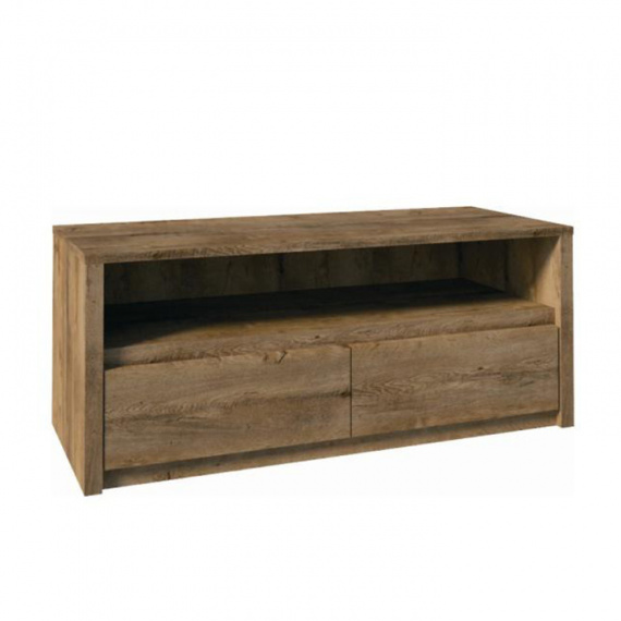 RTV stolek 130, dub lefkas tmavý, MONTANA