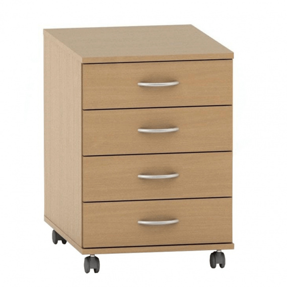 Kontejner se zámkem, buk, TEMPO ASISTENT NEW 015