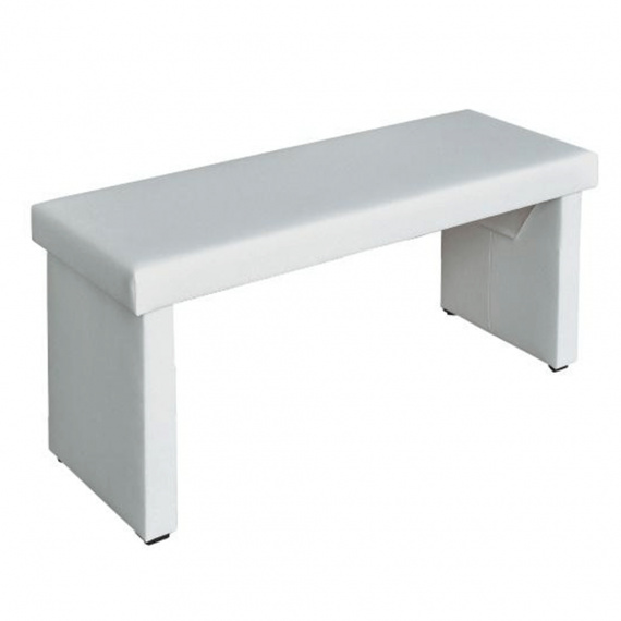 Lavice, ekokůže bílá, MODERN