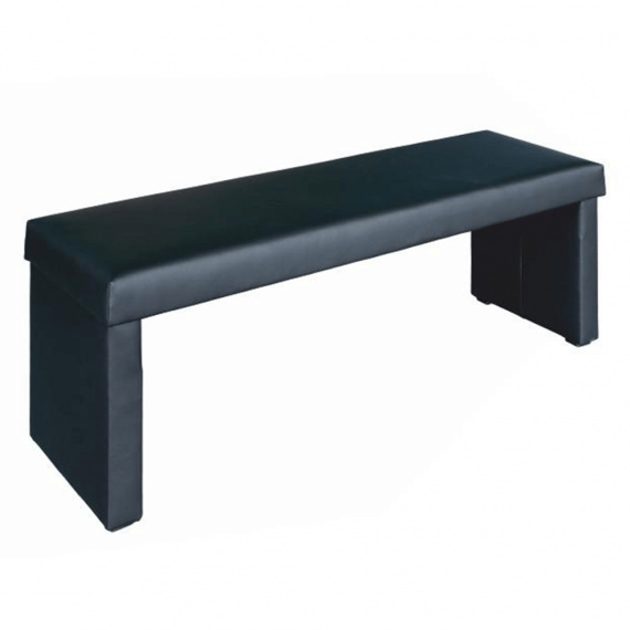 Lavice, ekokůže černá, MODERN