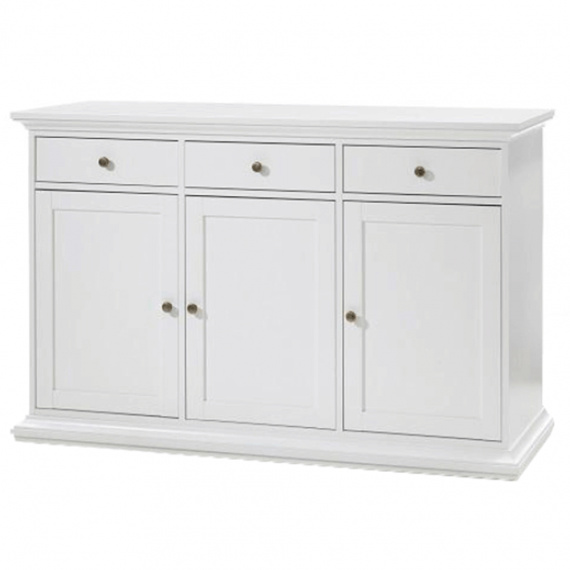 Komoda, bílá, PARIS 3D3Z 79853