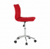 Kancelářská židle, červená, CRAIG