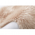 Umělá kožešina, béžová, 60x90, EBONY TYP 2